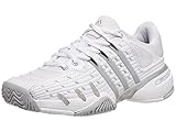 adidas Performance Women's Barricade V Classic W Tennis Shoe, White/Silver/Grey, 8.5 M US