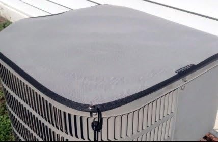 50% OFF Outdoor Air Conditioner Covers - Winter Tight Breathable Mesh Top Cover - 24X24- Gray
