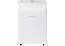 Hisense 8,000 BTU Portable Air Conditioner with Dual Hose & Inverter, 350 Sq Ft, Wi-Fi, ConnectLife App Google and Alexa, 3 o