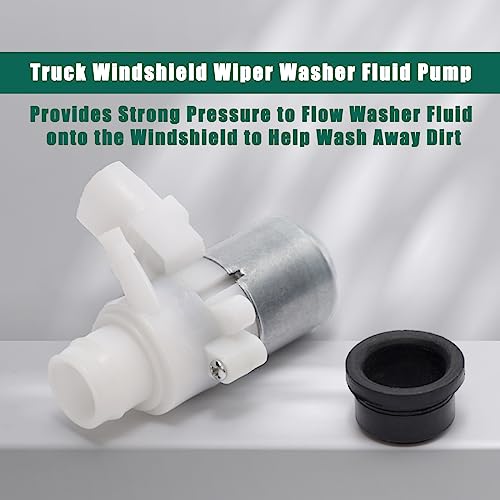New upgraded Truck Windshield Wiper Washer Fluid Pump Replacement for