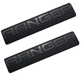 2pcs RANGER Emblems, 3D Badge Fender Decal Sticker Replacement for Ford F150 F250 2006-2011 (Black)