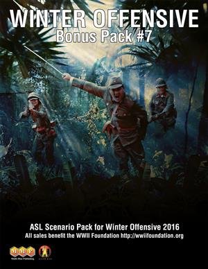 MMP: Winter Offensive #7 2016 Bonus Scenario Pack for the ASL Advanced Squad Leader Game Series
