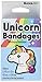 GAMAGO Unicorn Bandages Kids & Kidults - Set of 18 Individually Wrapped Self Adhesive Bandages - Sterile, Latex-Free & Easily Removable - Funny Gift & First Aid Addition