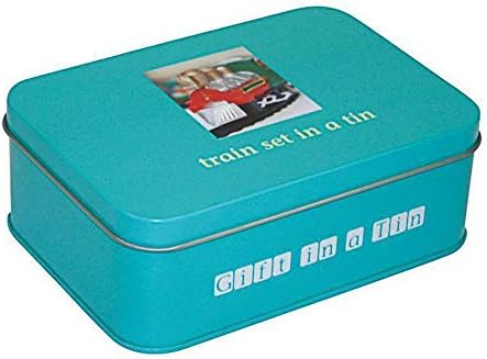 apples to pears train set in a tin