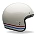 Bell Custom 500 Helmet (Stripes Pearl White - Large)