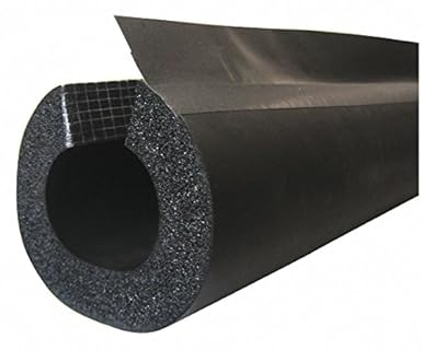 3-1/2" x 6 ft. Elastomeric Pipe Insulation, 1/2" Wall: Amazon.com