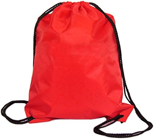 Cinhent Shoulder Bag Nylon Drawstring Men Women Sport Travel Outdoor Backpack