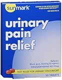 Sunmark Urinary Pain Relief Tablets - 30 Tablets, Pack of 3