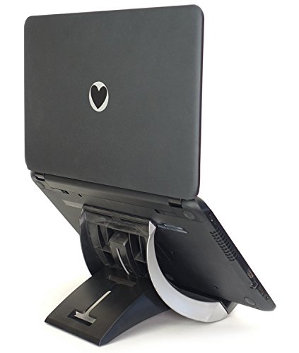 LapWorks Notebook, iPad and Tablet Recliner for Laptops up to 16 inches and tablets of all sizes, from 7 inch to 13 inch Pro tablets