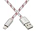 HAllein Certified 2 Pack 10 Feet Nylon Braided 8 Pin Lightning to USB Cable