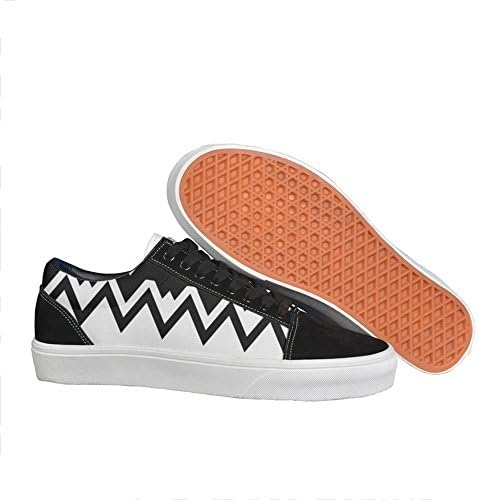 Aztec black and white Women's Fashion Sneakers Walking Shoes