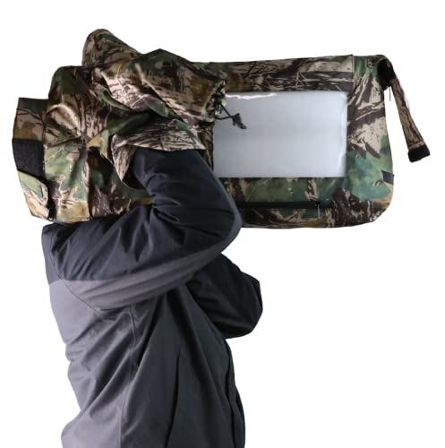 CamRebel Rain Cover for Selected Camcorders Film Cameras (Large, Camouflage)
