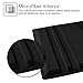 Fintie Rotating Case for Samsung Galaxy Tab A 10.1 - Premium PU Leather 360 Degree Swivel Stand Cover with Auto Sleep/Wake for Galaxy Tab A 10.1 Inch (NO S Pen Version SM-T580/T585/T587) Tablet, Black