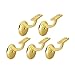 Design House Door Accessories 182022 Jumbo Handrail Bracket, 5-Pack, Polished Brass