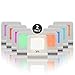Pack of 2 Plug In LED Night Lights Choose Your Color Dusk To Dawn By Yello