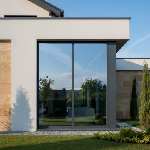 Ambiance Sticker Private Window Film by The Metre - Electrostatic Anti-Glare Anti-UV Anti-Heat - H90 cm x L50 m at Amazon