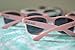 Samantha Margaret - Bride & Bride Tribe Sunglasses, Accessories for Bachelorette Parties, Weddings, Bridal Showers, Bridesmaid Gifts & Favors - 10 Piece Set (Light Pink)