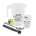 Perfect Pitcher Mojito Kit - tools and recipe for a perfect pitcher of mojitos every time. Mojito pitcher, muddler, spoon, measuring cup, recipe, guide. This is the bar set for fresh homemade mojitos.