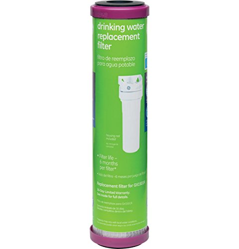 GE FXUTC Drinking Water System Replacement Filter , White , Green