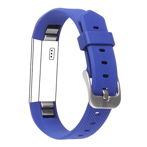ACBEE Watch Buckle Design Band for Fitbit alta,Perfect Replacement Of  Original fall off (Blue)