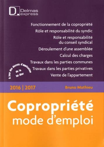 Copropriété mode d'emploi