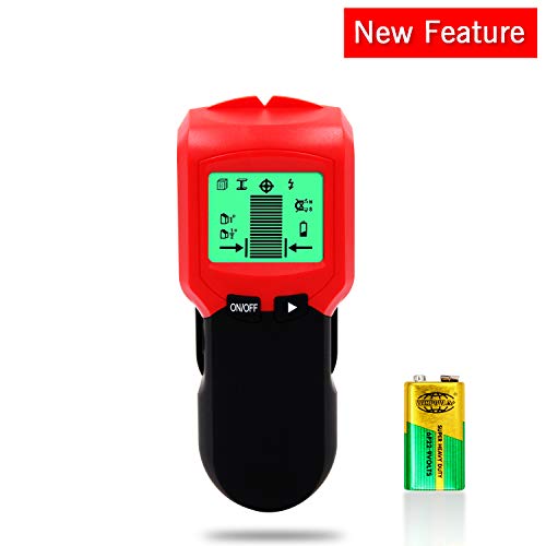 Stud finder,Multi- Scanner Metal and AC Live Wire Detector with Distinguishing Ferrous & Non-Ferrous Metal Characters, Deep Scanning Kuled