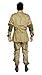 Generic Men's WWII US M42 Airborne Jumpsuit Uniform Jacket And Trousers M Khaki
