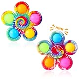 Gigilli Pop Fidget Spinner 2 Pack, Bubble Fidget