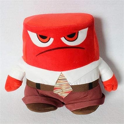 HT TOYS 18cm Inside Out Anger Plush Stuffed Soft Toy