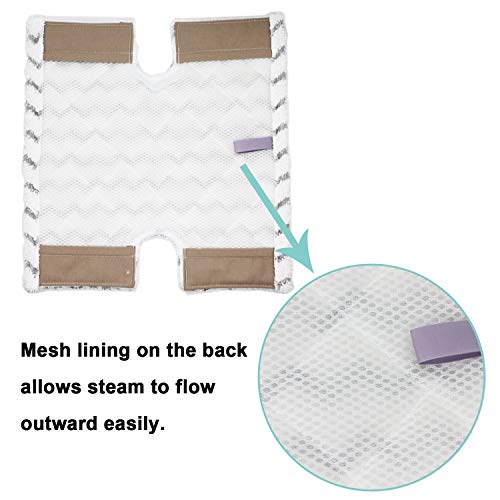 6 Pack Steam Mop Pads Replacement P184WQ for Shark LiftAway Pro