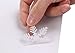 108 pcs White Snowflakes Window Clings Decal Stickers Christmas Decorations Ornaments Party Supplies 4 Sheets