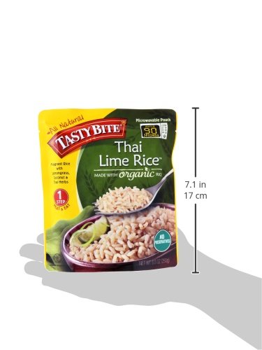 TASTY BITE, THAI LIME RICE, 8.8 OZ