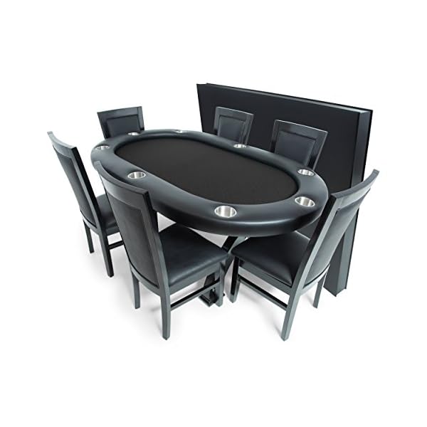 BBO Poker X2 Mini Poker Table for 8 Players with Speed Cloth Playing