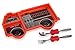KidsFunwares Me Time PP Dinnerware Set (fire Engine) – 3-Piece Set for Kids and Toddlers – Plate, Fork and Spoon that Children Love - Sparks your Child's Imagination and Teaches Portion Control