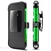 Evocel Galaxy J1 (2015) Case, [New Generation Series] Belt Clip Holster, Kickstand, & Dual Layer for Samsung Galaxy J1 (Model No J100) / J1 (2015 Release), Green (EVO-SAMJ1-XX12)
