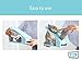 Fix Shoe Slots - Adjustable Shoe Organizer Space Saver Storage Rack Holder Double Shoe Rack, No Assembly Required (Snow White)