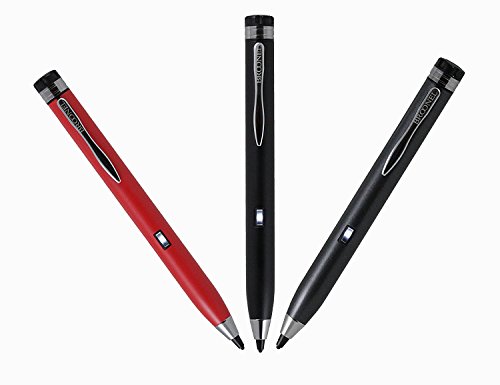 Navitech Red Fine Point Digital Active Stylus Pen for the Asus ZenPad Z10