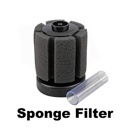 DishyKooker Hot Filter Cotton Sponge Aquarium Fish Biochemical Filter Filtration Foam PTSP Black M