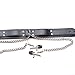Demarkt Sexy Adult Neck Collar Kit Leather Bondage with Nipple Clamps Slave Collar SM Restraint Bondage Sexthumb 3