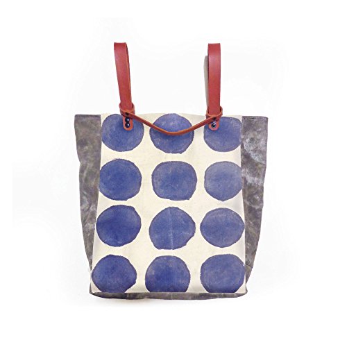 Convertible Bodega Tote, Backpack - Indigo Dot - Thumbnail 2
