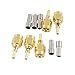 uxcell 5 x SMA Male Straight Crimp RG174 RG188 RG316 RF Coax Connector