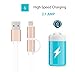 iPhone 7/6s/6/SE/5s Cable, BELUGA® 3.2ft Duo 2-in-1, Lightning Cable with 8 Pin & Micro USB Connectors for iPhone 6S/SE/6/5S, iPad Air, iPod 5, Samsung, HTC, Motorola, Nokia [Gold]