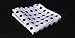 HISDERN White Mens Ties Classic Silk Tie and Pocket Square Formal Business Cool Polka Dot Necktie Handkerchief Elegant Wedding Party Neckties for Men