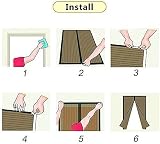 YRH Magnetic Fly Screen Door 120x220cm Heavy Duty No Drill Self-Sealing Mesh view 6