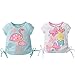 Gerber Graduates Baby Girls' Toddler 2pk Combo Top, Butterfly/Flamingo, 4T