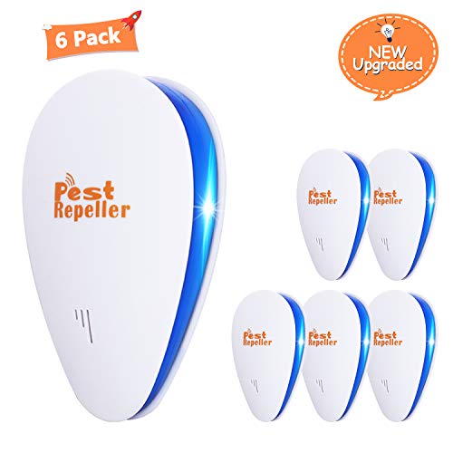 CIVPOWER Ultrasonic Pest Repeller,Electronic Pest Repellent Indoor Pest Reject Plug in,Pest Defender for Insects Mice Ant Mosquito Spider Rodent Roach(6 Packs) CIVPOWER Ultrasonic Pest Repeller,Electronic Pest Repellent Indoor Pest Reject Plug in,Pest Defender for Insects Mice Ant Mosquito Spider Rodent Roach(6 Packs)