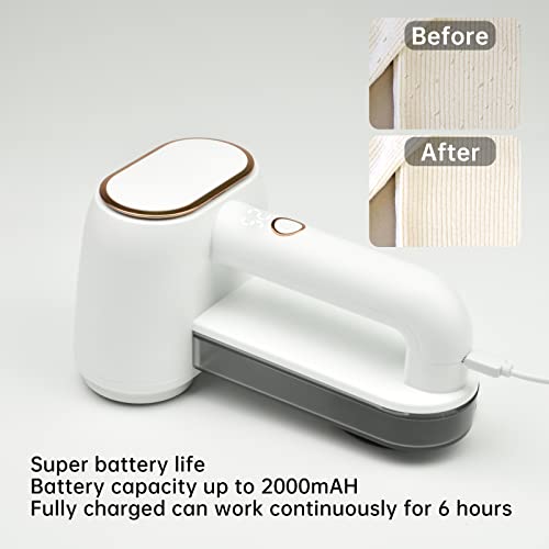 WITSJYA Dual Head Fabric Shaver, Upgraded Electric Lint Remover