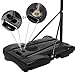 Yaheetech Height Adjustable Basketball Hoop System Portable Kids Junior Indoor Outdoor Net Goal Stand 29 Inch Backboard W/Wheels