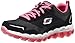 Skechers Sport Women's Skech Air RF Fashion Sneaker,Black/Hot Pink,8.5 M US