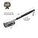 Safe BBQ Grill Brush. Cleans Your BBQ Grills & Makes Food Safe! 3 Super Stainless Brushes In 1. Perfect For Char-Broil, Charcoal Grill and Infrared Grills. Love It Or Your Money Back - Sun Via